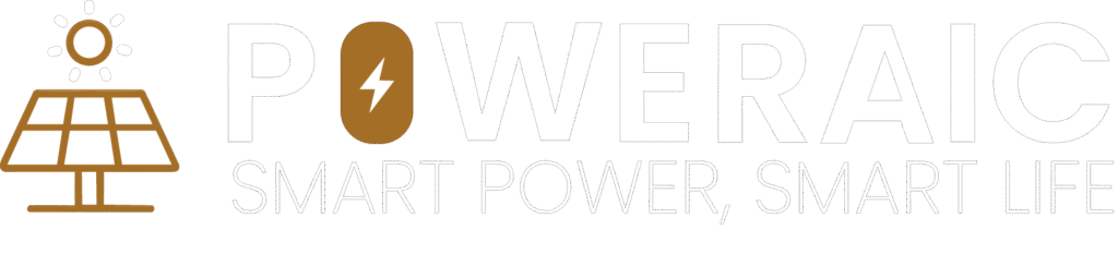 Poweraic logo white version