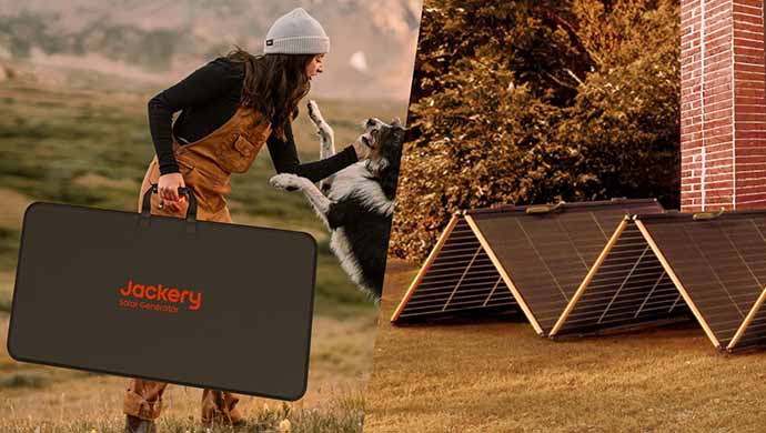 jackery SolarSaga 500X Solar Panels, 500W Power Output