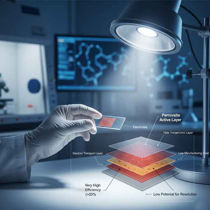 Perovskite Solar Cells diagram