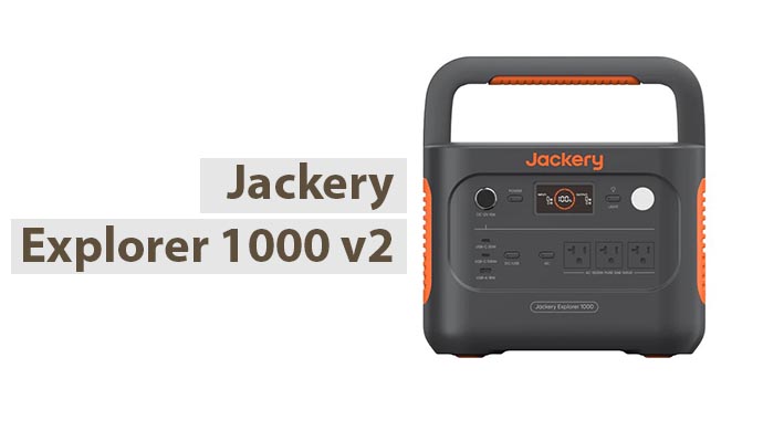 Jackery Explorer 1000 v2 power station