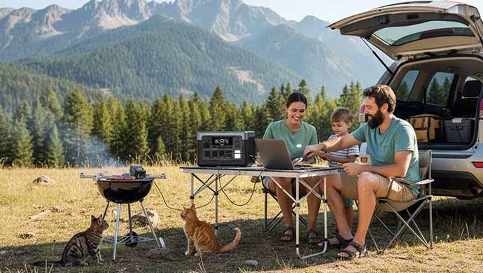 OUKITEL P1000 Plus 1800W Solar power station