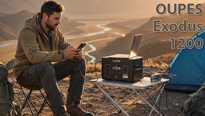 OUPES Exodus 1200 review- outdoor camping