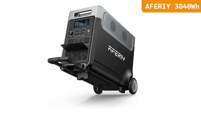 AFERIY 3840Wh Portable Solar Generator Review