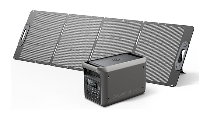 DABBSSON 3000L 3072Wh Solar Generator