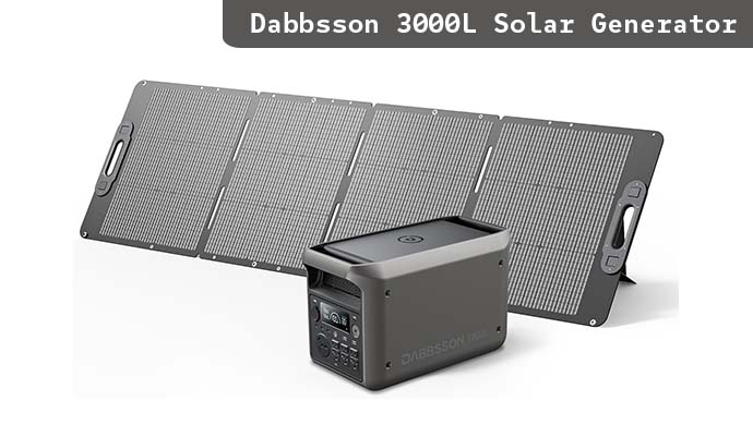 Dabbsson 3000L Solar Generator