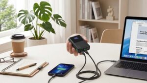 Mobile charge from INIU min portable power bank