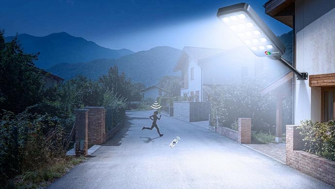 Ofurary 15000w solar street light